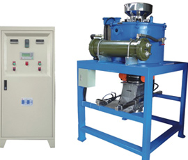 Automatic electromagnetic separator for powder form
